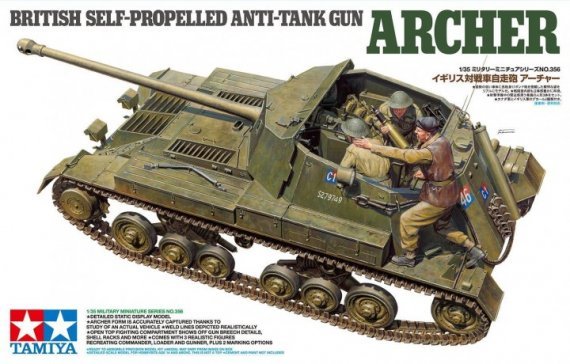 1/35 Archer British Self-Propelled Anti Tank Gun