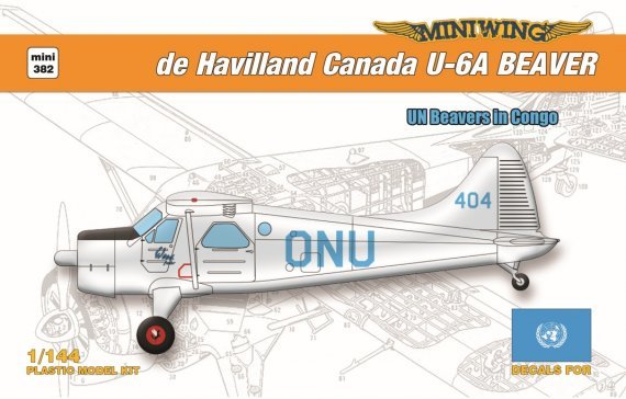 1/144 De Havilland Canada U-6A / Un service in Congo
