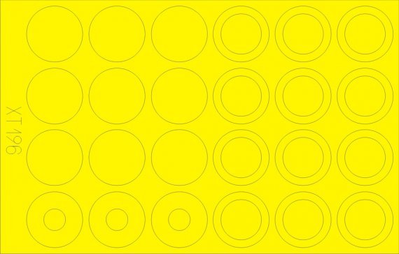 1/35 Elefant wheel masks (Tamiya)