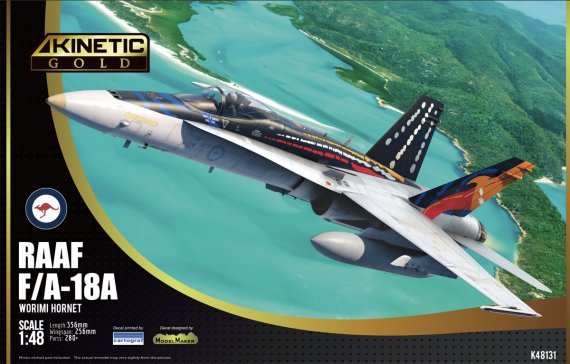 1/48 McDonnell-Douglas F/A-18A Hornet Raaf Worimi