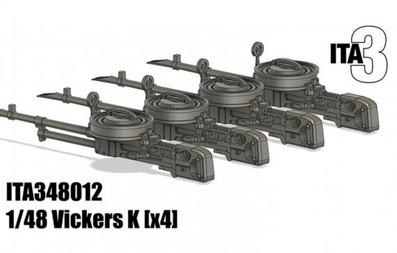 1/48 Vickers K MGs