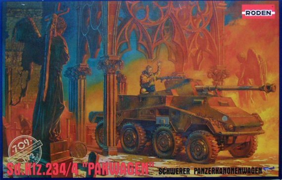 1/72 Sd.Kfz. 234/4 'Pakwagen'