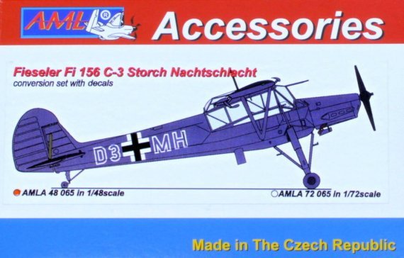 1/48 Fieseler Fi 156 C-3 Nachtschlacht Conversion set