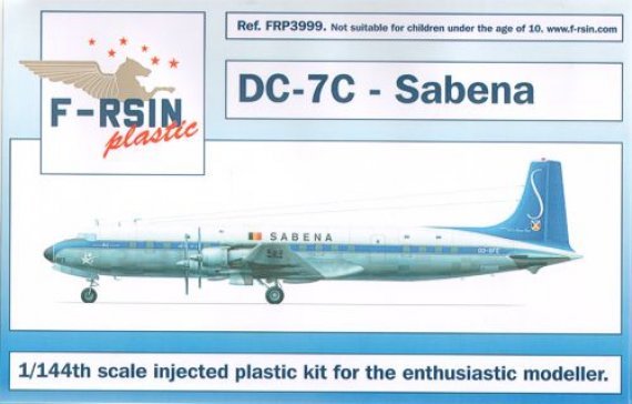 1/144 Douglas DC-7C. Sabena