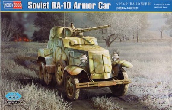 1/35 Soviet BA-10 Armoured Car