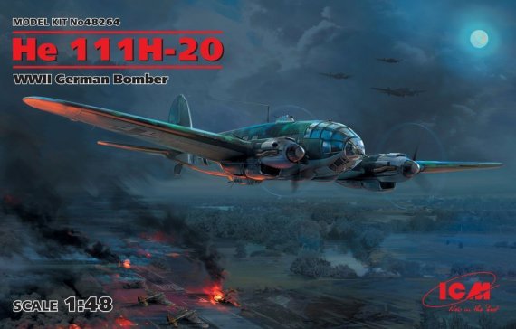 1/48 Heinkel He 111H-20 German Bomber