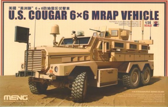 1/35 U.S. Cougar 6x6 MRAP Vehicle