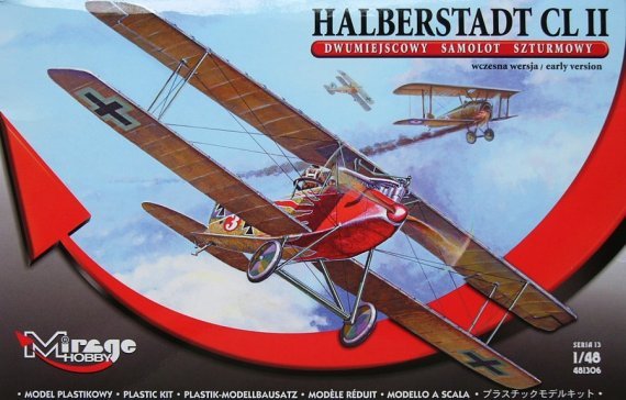 1/48 HALBERSTADT CL II Early (two-seat version)
