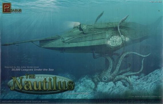 Nautilus Submarine from Jules Vernes