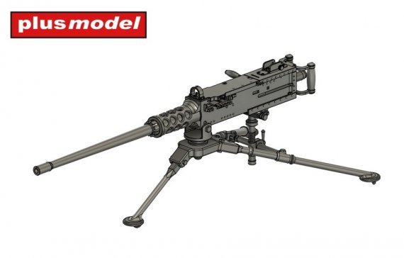 1/35 Machine gun Browning 05 with tripod