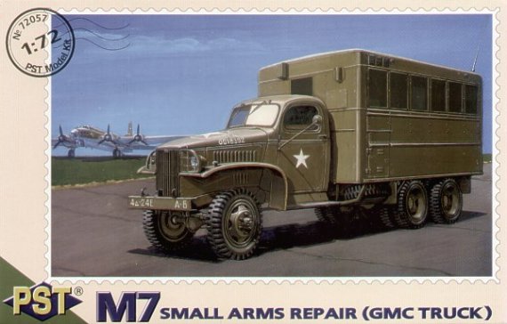 PST 1/72 Camion GMC M7 R�paration Armes L�g�res