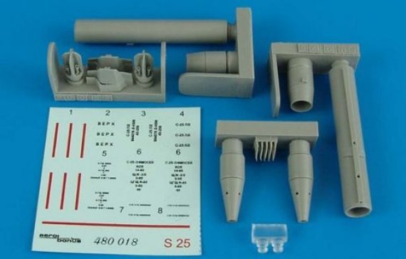 1/48 S-25-L air-to-ground rocket