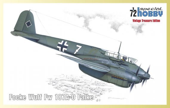 1/72 Fw 187A-0 Falke Vintage Treasure Edition