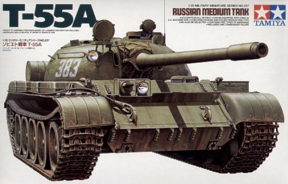 1/35 T-55A Russian Medium Tanks