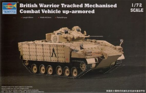 1/72 MCV80 Warrior with enhanced armour British Army