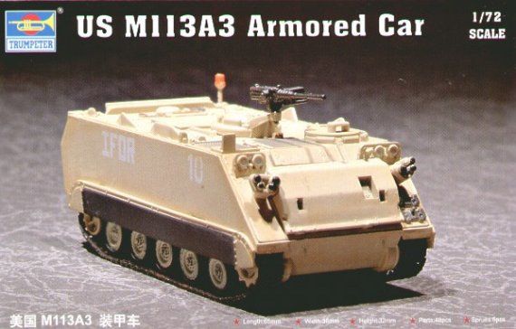 Trumpeter M113A2 Panzerfahrzeug 1/72