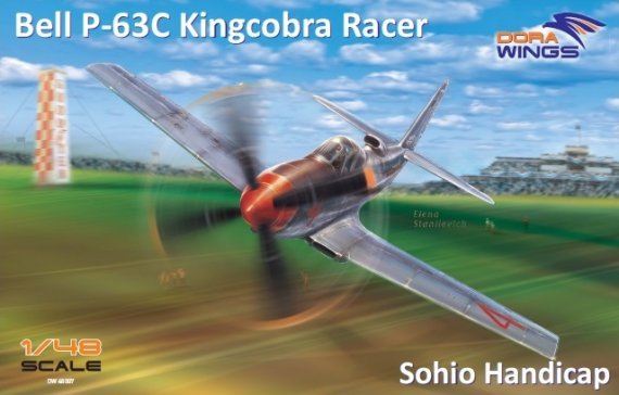 1/48 Bell P-63A Kingcobra Racer