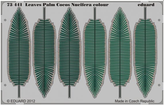 1/72 Leaves Palm Cocos Nucifera colour