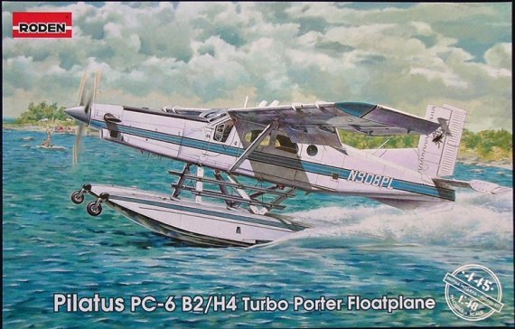 1/48 Pilatus PC-6 B2/H4 Turbo Porter floatplane
