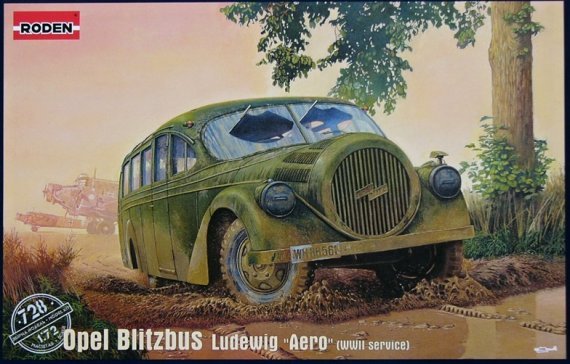 1/72 Opel Blitzbus Ludewig Aero (WWII service)
