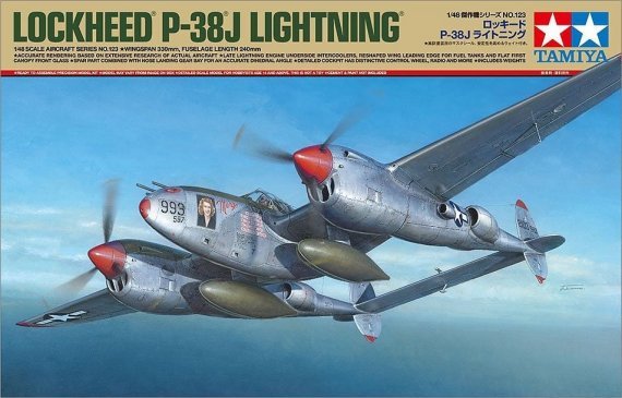 Tamiya Lockheed P-38 J Lightning 1/48