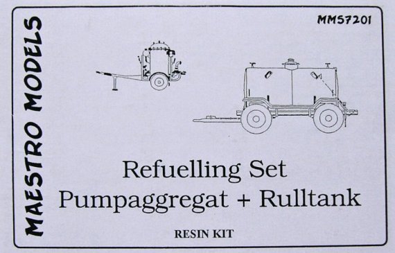1/72 Rolling tank & Pump device (1950's to 1990's)