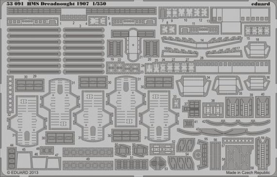 1/350 HMS Dreadnought 1907 (TRUMP)