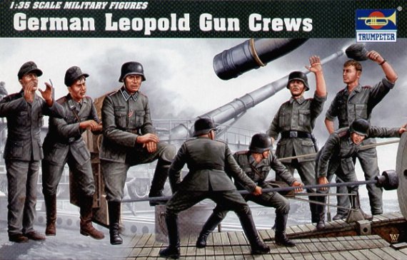 Figurines �quipage canon K5E Leopold 1/35