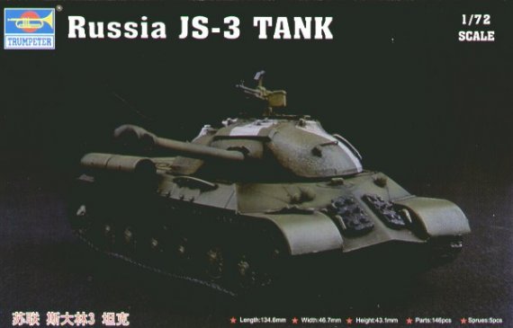 Trumpeter Carro IS-3 Joseph Stalin 1/72