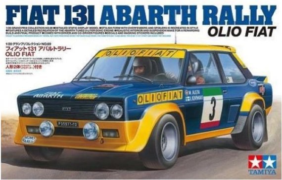 1/20 Fiat 131 Abarth Rally