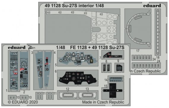 1/48 SET Su-27S interior