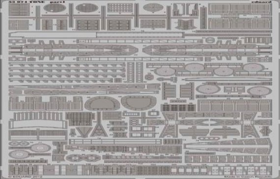 1/350 Tone Japanese Heavy Cruiser (Tamiya)