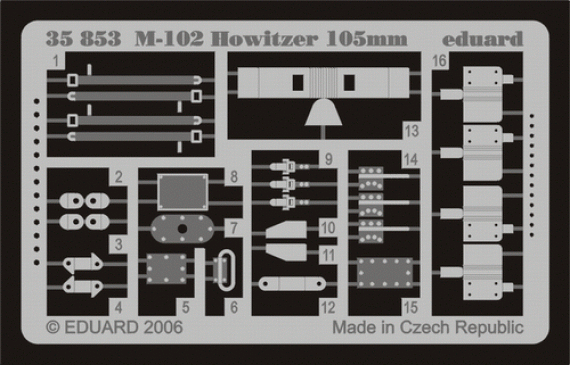 M-102 Howitzer 105mm  (AFV)