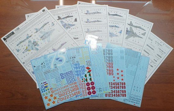 1/48 Sukhoi Su-30SM Flankers from Irkutsk