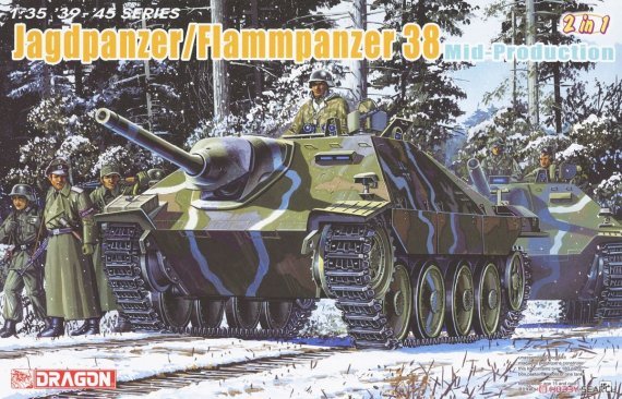 1/35 Jagdpanzer/Flammpanzer 38 Mid Production
