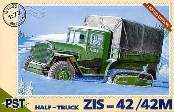 PST 1/72 Camion semi-chenill� sovi�tique ZIS-42/42M