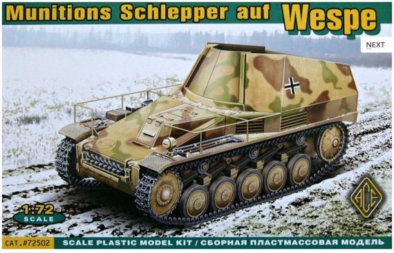 1/72 Munitions Schlepper auf Wespe