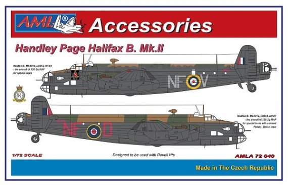 1/72 Handley-Page Halifax Mk.I / Mk.II correction set