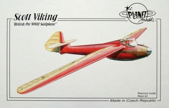 1/48 Scott Viking British PreWWII Sailplane