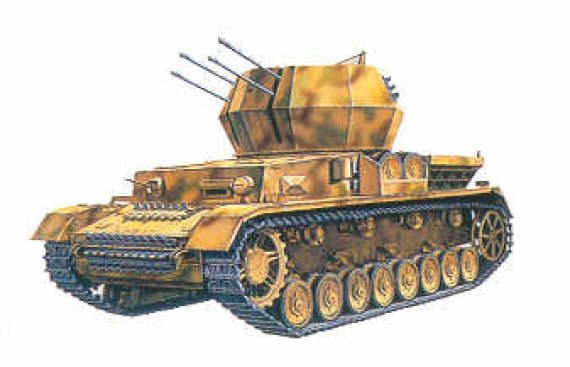1/35 Flakpanzer IV Wirbelwind (AC1333)