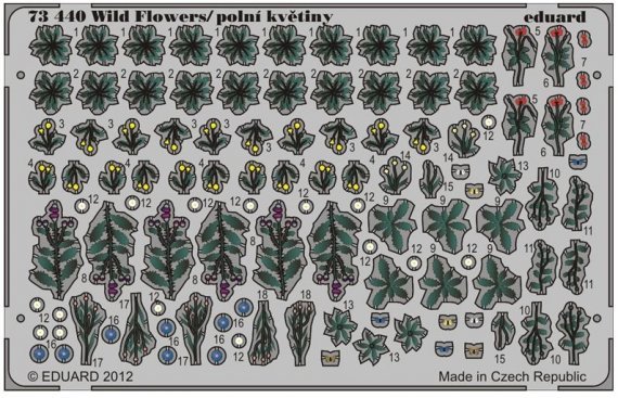 1/72 Wild Flowers,Butterfly