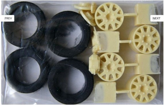 1/24 Transkit Ford Focus WRC 08 Finland 2010