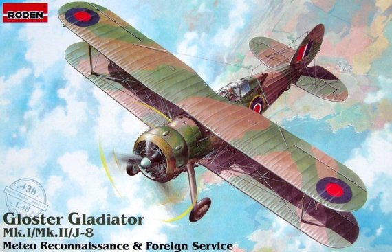 1/48 Gl. Gladiator Mk.I/Mk.II/J-8 (Meteo Recon.)