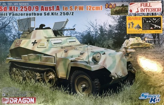 1/35 Sd.Kfz.250/9 Ausf.A le.S.P.W. 2cm mit Panzeraufbau