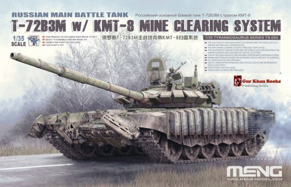 1/35 Russian Mbt T-72B3M / KMT-8 Mine Clearing