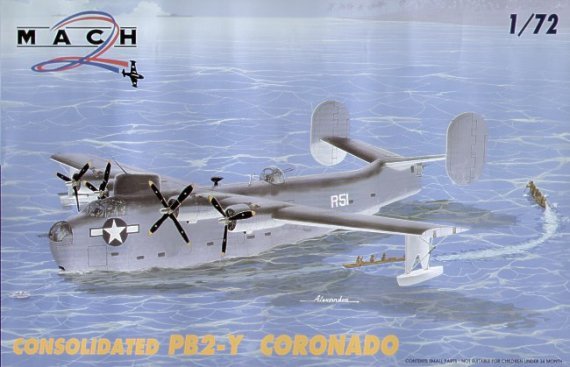 Mach 2 Consolidated PB2Y-2 Coronado 1/72 US Navy