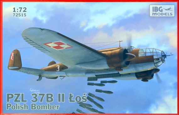 1/72 PZL.37 B II Los Polish Medium Bomber
