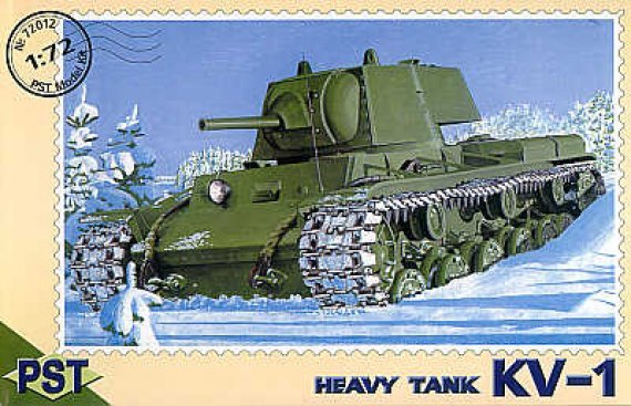 PST 1/72 Char Soviet KV-1