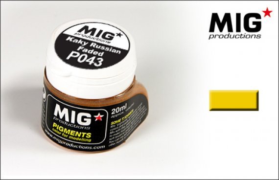 Pigment  Khaki Russian Faded