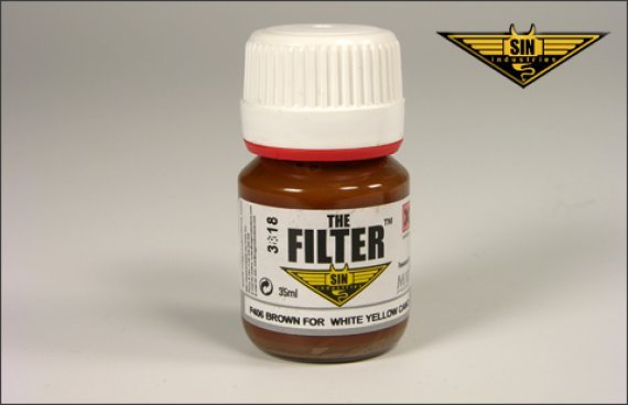 Filter  Brown for white-yellow camo